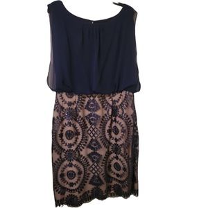 Calvin Klein sequin dress.